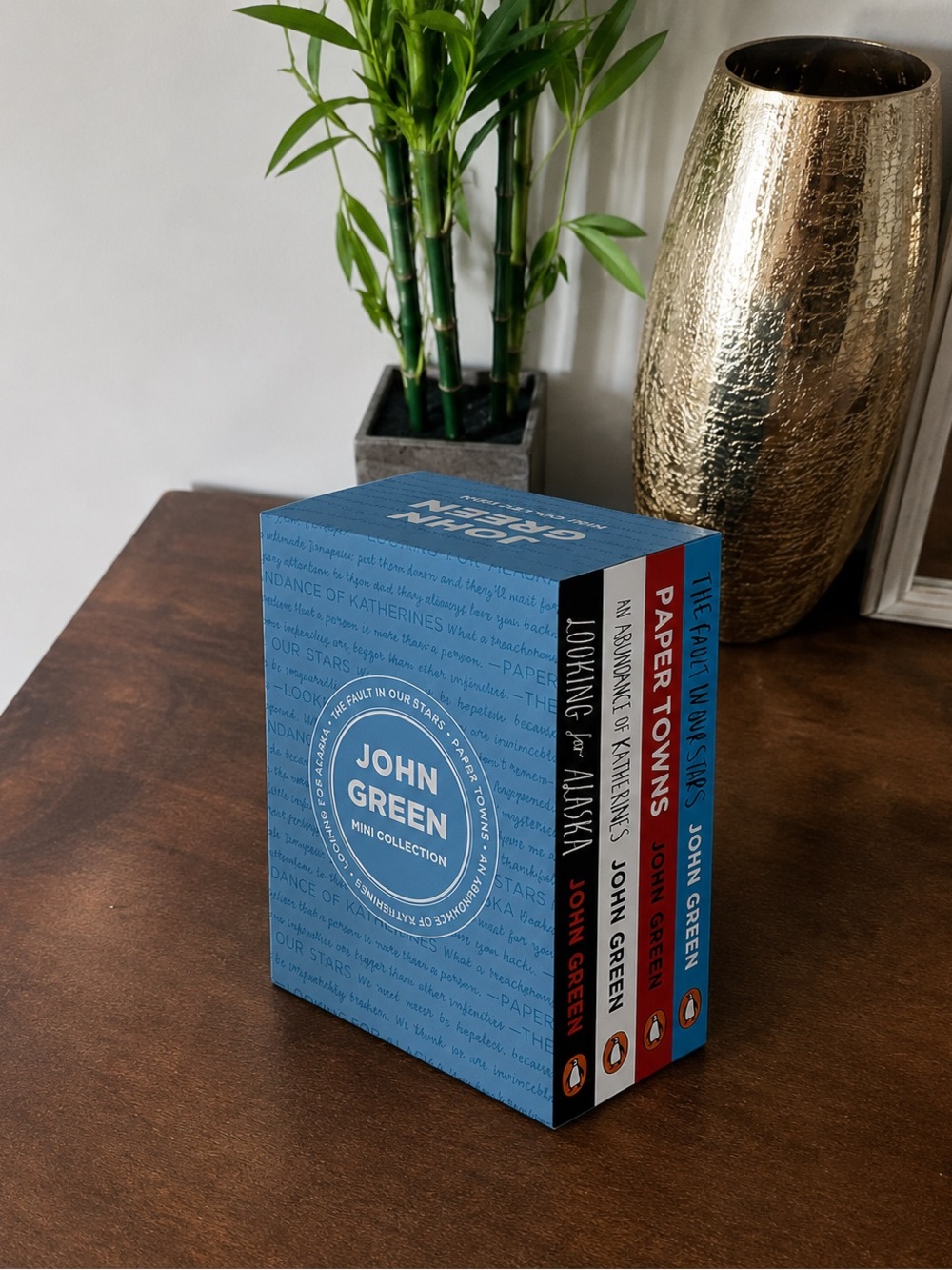 Mini John Green Collection Box Set - Blue